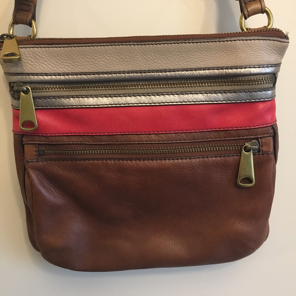 Fossil large crossbody purse